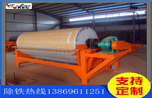 滾筒磁選機，工業(yè)生產(chǎn)需要環(huán)保型滾筒磁選機的支持，工業(yè)生產(chǎn)需要環(huán)保型滾筒磁選機的支持，磁場一般為多少_磁塊如何排列