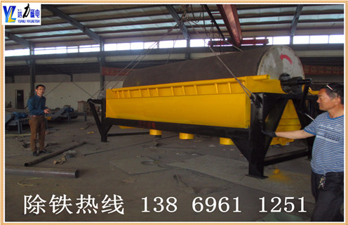 干式永磁磁選機(jī)，新疆干式永磁磁選機(jī)_遠(yuǎn)力新疆干式永磁磁選機(jī)生產(chǎn)廠家的結(jié)構(gòu)磁場(chǎng)分布圖 